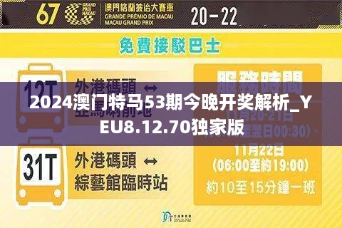 2024今晚澳门开特马开什么,探索澳门特马，一场文化与机遇的交融盛宴